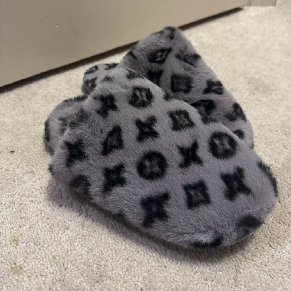Faux Fur Slippers